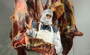 Illustration d'un abattoir.