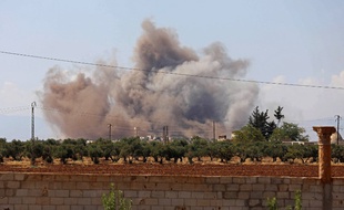 L'aviation russe et les forces loyalistes du régime de Bachar al-Assad ont entamé ce weekend le pilonnage de la province d'Idleb