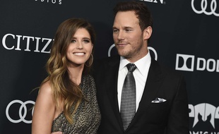 Chris Pratt et sa nouvelle épouse, Katherine Schwarzenegger, le 22 avril 2019.