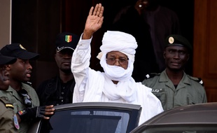 Hissène Habré, ici à Dakar, en juin en 2015.