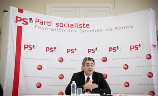 Jean David Ciot, premier secrétaire de la fédération du parti socialiste des Bouches-du-Rhône, le 3 mars 2011.