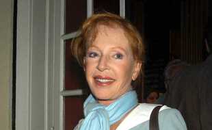 La comédienne Catherine Rich est décédée le 19 janvier 2021 à l'âge de 88 ans, ici à la première de la pièce «La Belle Mémoire» au Théâtre Hébertot à Paris