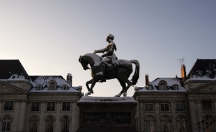 La statue de Jeanne d'Arc à Orléans