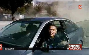 Capture d'écran d'une video de France 2 en date du 21 mars 2012, de Mohamed Merah