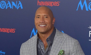 L'acteur Dwayne Johnson à l'avant-première de Vaiana : La Légende du bout du monde