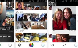 L'app Color sur iPhone.