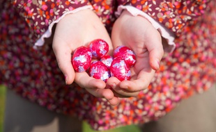 Illustration oeufs de Pâques.