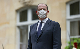 Le Premier ministre, Jean Castex, devant l'Hôtel de Matignon, le 6 juillet à Paris