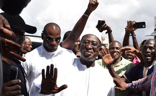 Le candidat à la présidentielle malienne Soumaïla Cissé, à Bamako le 13 août 2018.