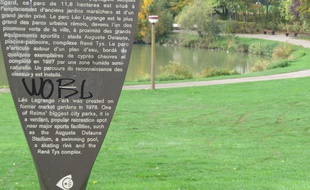 Le Parc Léo Lagrange de Reims.
