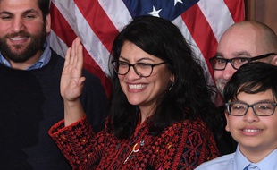 Rashida Tlaib a été élue au Congrès américain, le 3 janvier 2019.