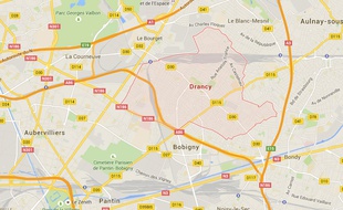 Google Maps de Drancy, en Seine-Saint-Denis.