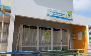 Une école en Guadeloupe.