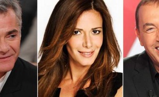 Les animateurs Cyril Viguier, Elsa Fayer et Jean-Marc Morandini.