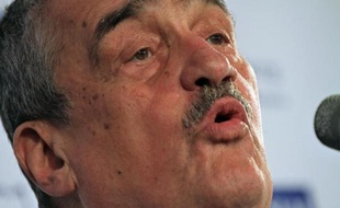L'ancien ministre tchèque des Affaires étrangères, Karel Schwarzenberg, un aristocrate de 77 ans connu pour ses critiques de la politique de Moscou à l'égard de l'Ukraine, le 26 janvier 2013