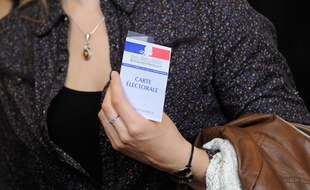 Illustration: Carte électorale.