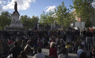 Rassemblement à Paris le 3 mai 2015 pour fêter les 30 ans de Reporters sans frontières