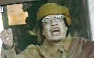 Mouammar Kadhafi a promis de « purger la Libye maison par maison ».