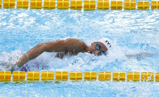 Jordan Pothain, lors d'une course en Italie en juin 2015.
