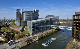 Le Parlement européen à Strasbourg.