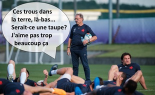 Jacques Brunel et les compos qui fuitent, une lutte perpétuelle