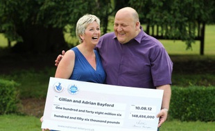 Après avoir remporté le jackpot de l'Euro Millions, le couple écossais voyait la vie en rose