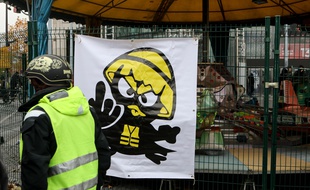 Premier anniversaire des manifestations des «gilets jaunes» à Paris, 17 novembre 2019