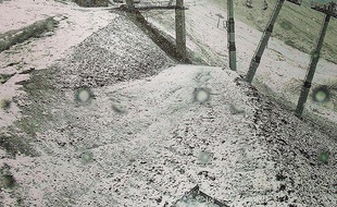 Premières neiges sur la station de ski de Cauterets, le 5 novembre 2016.
