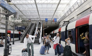 La gare RER B de l'aéroport Roissy Charles-de-Gaulle. (Illustration)