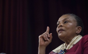 Christiane Taubira à l’Université de New York le 29 janvier 2015