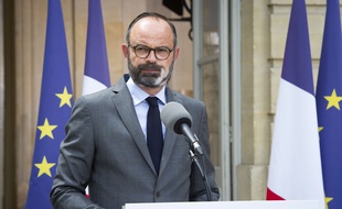 Le Premier ministre Edouard Philippe, à Matignon, le 22 mai 2020.