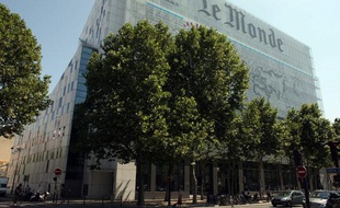 Le siège du quotidien français «Le Monde» à Paris le 2 juillet 2010.
