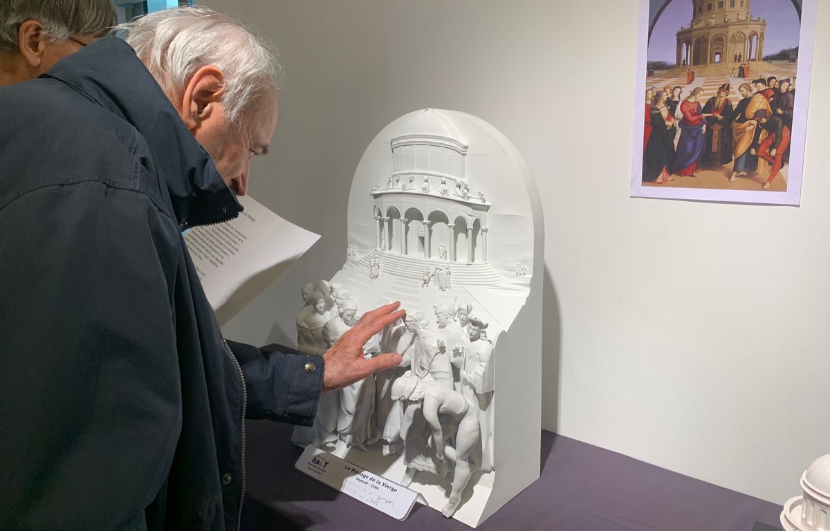 Nantes : « Je découvre les arts »... Une exposition avec des oeuvres en 3D à toucher pour les aveugles