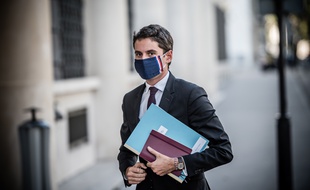 Gabriel Attal est le porte-parole du gouvernement depuis juillet.