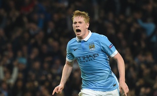 L'attaquant de Manchester City Kevin De Bruyne, le 21 octobre 2015 contre le FC Séville.