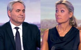 Xavier Bertrand face à Anne-Sophie Lapix, duel pré-présidentielle