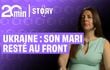 Viktoriya, réfugiée ukrainienne, son mari resté au front