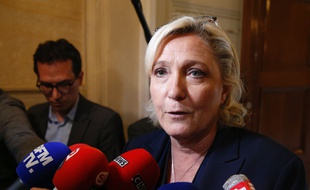 Marine Le Pen à l'Assemblée nationale le 29 juin 2017.