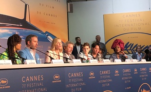 Cate Blanchett entourée de son jury
