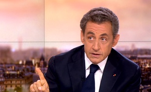 Nicolas Sarkozy au 20 Heures de France 2, le 21 septembre 2014.