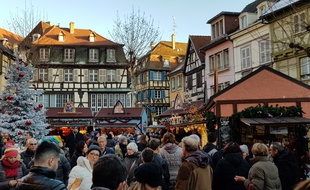 Attentat à Strasbourg: Au marché de Noël de Colmar, «on est avec les Strasbourgeois par la pensée»