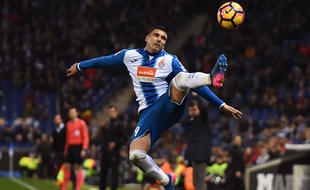 José Antonio Reyes, ici sous le maillot de l'Espanyol Barcelone en 2017.