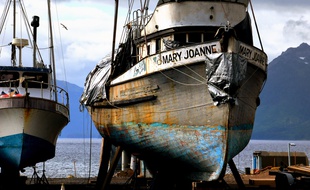 Bateaux de pêche en Alaska, 2012.