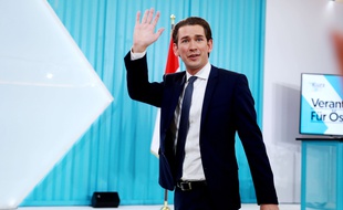 Sebastian Kurz, le 15 octobre 2017 à Vienne.