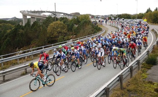 Le peloton sur les Mondiaux de cyclisme