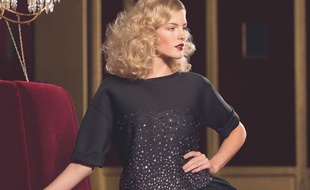 La seconde collection Morgan X Swarovski rend hommage à Marlene Dietrich.