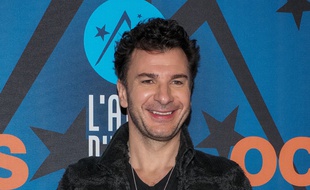 Michaël Youn au Festival de l'Alpe d'Huez, le 17 janvier 2020.