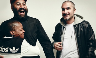 Zane Lowe (à droite), en charge de la radio Beats 1, disponible exclusivement sur le service Apple Music.