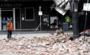 Le séisme a fait quelques dégâts mineurs, ici à Melbourne.
