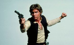 Han Solo prêt à dégainer.